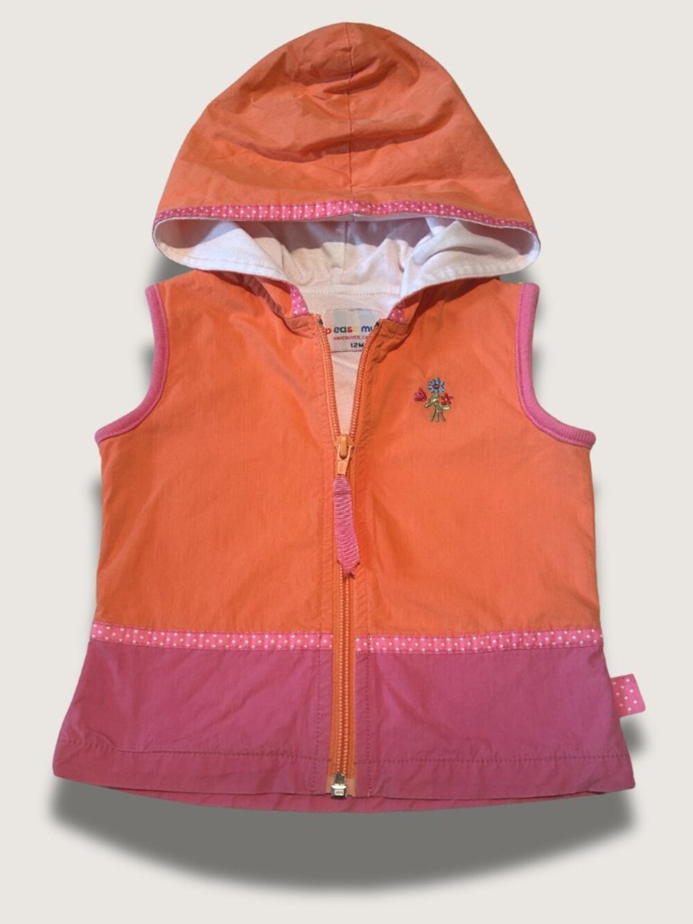 Y2K Please Mum Hooded Vest